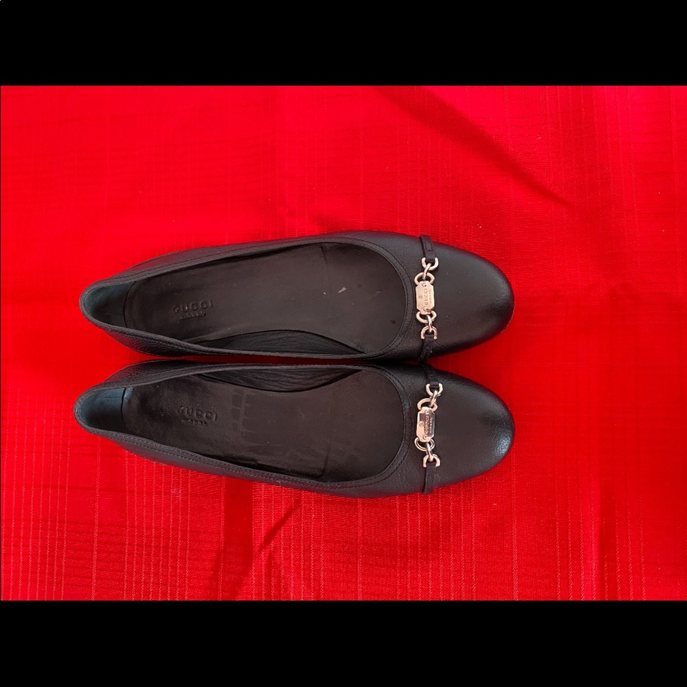 COPY - Black Gucci Flats